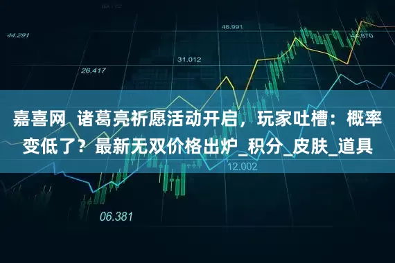 嘉喜网  诸葛亮祈愿活动开启，玩家吐槽：概率变低了？最新无双价格出炉_积分_皮肤_道具